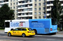 Credit24 – buss üleni reklaamkujunduses