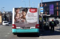 ERGO – kleebis bussi tagaküljel, terve tagakülg