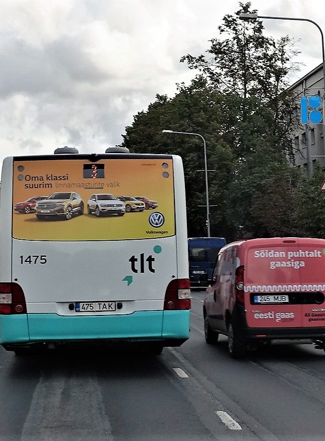 VW – reklaam ühistranspordil